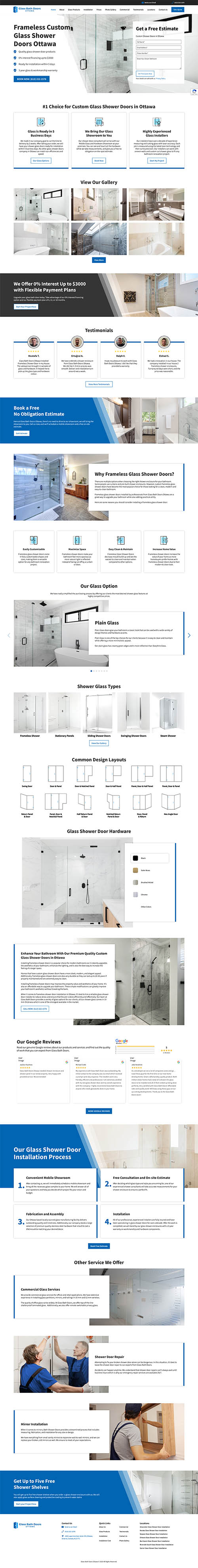 Glass Bath Doors Desktop