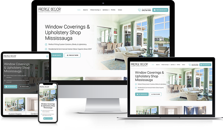 Wisevu Web Design Prestige Decor
