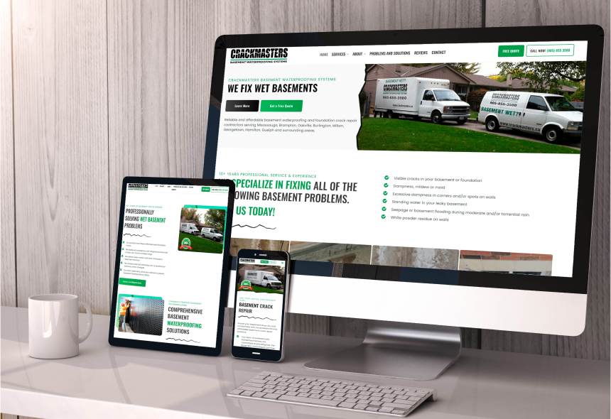 Homevu™ website design and development