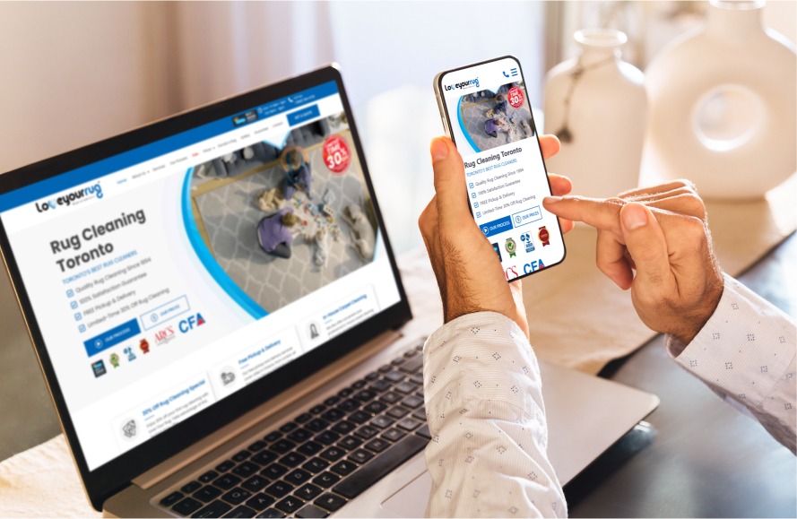 Love Your Rug carpet cleaning online marketing strategies