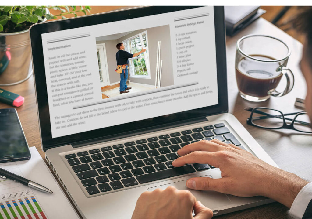content marketing for window and door lead generation