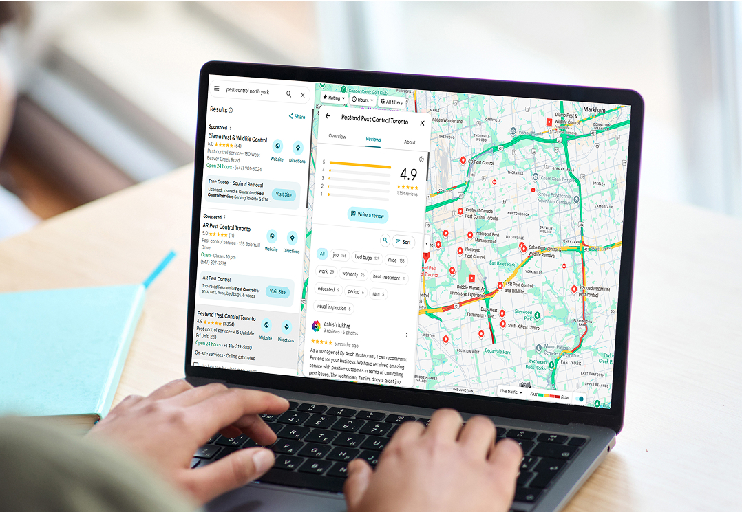 Google review management by online reputation management firm