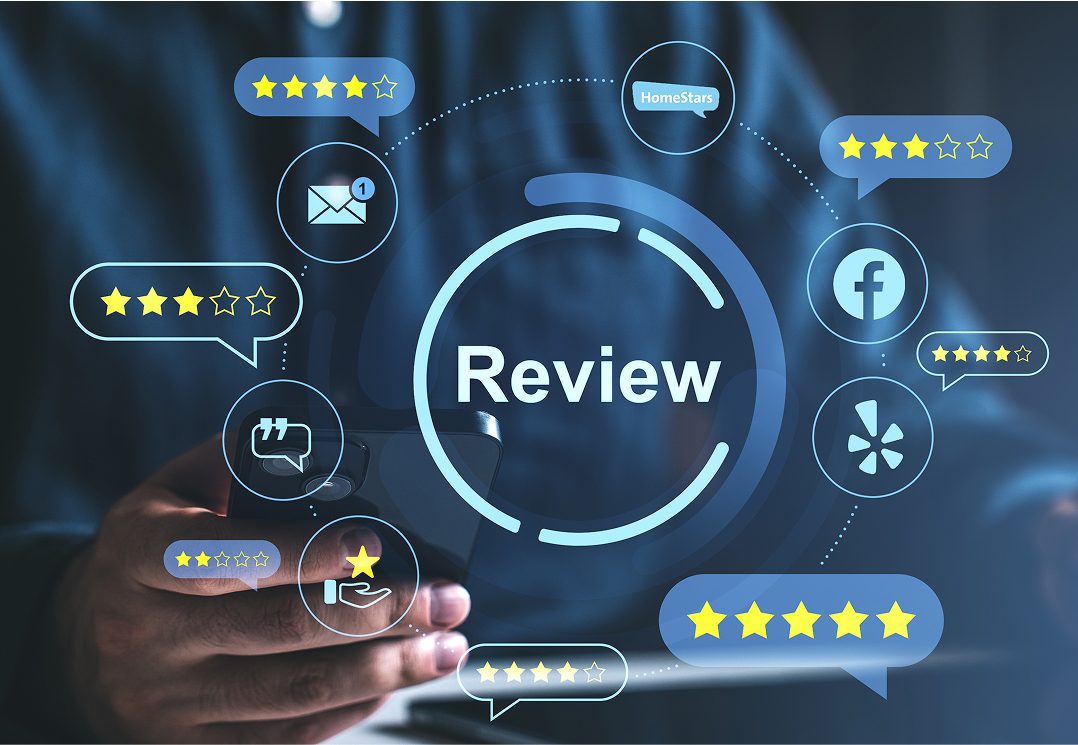 Multi-platform reviews with online reputation companies