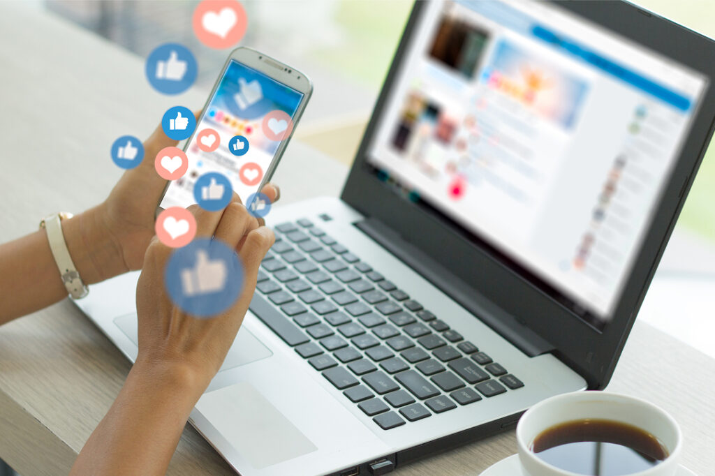 social media marketing for landscaping
