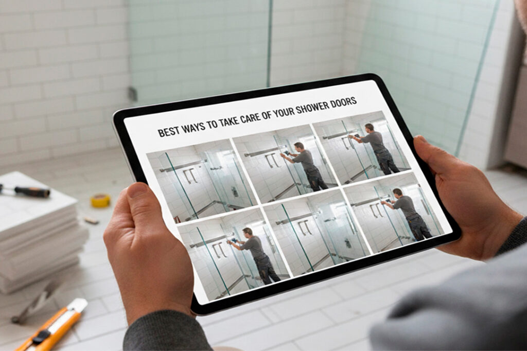 glass company digital marketing with content marketing
