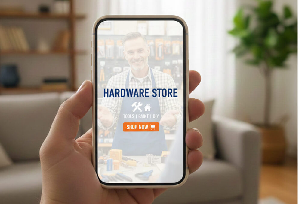 hardware shop advertising