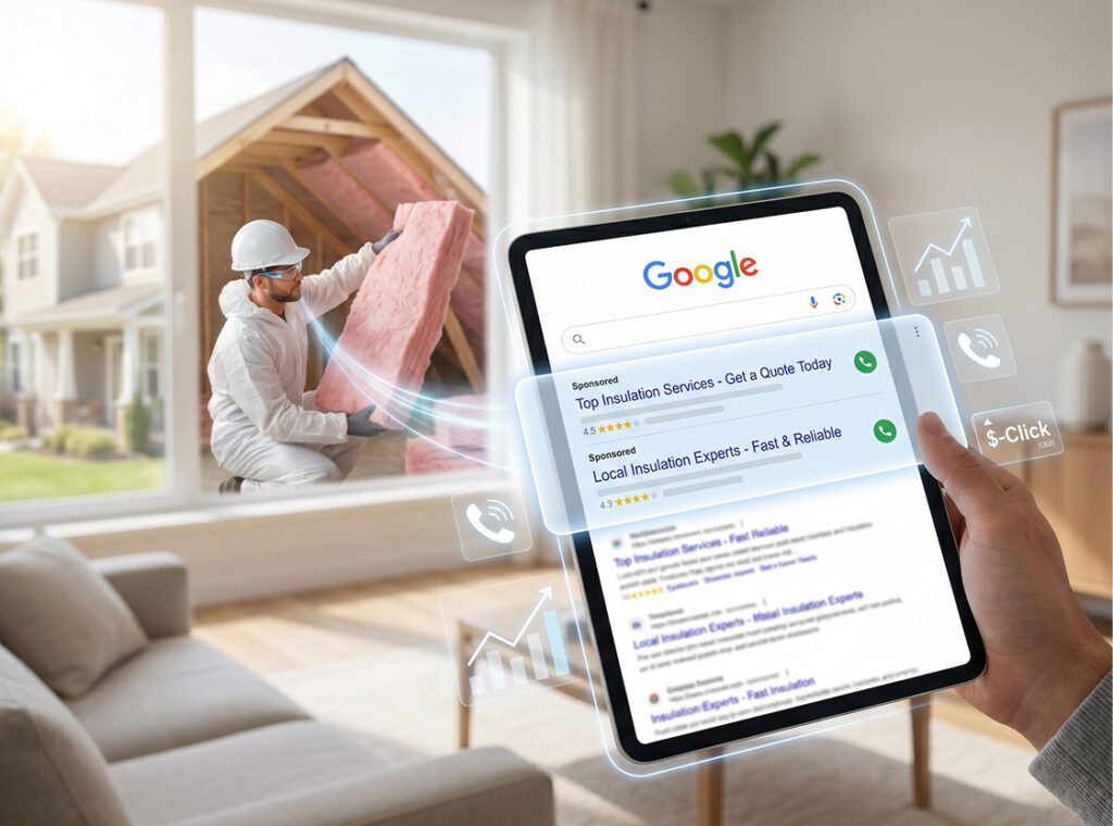 insulation contractor Google Ads