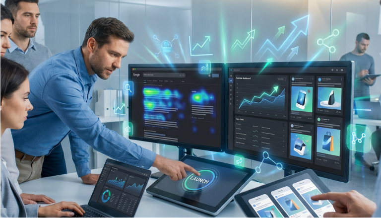 We Build and Launch Campaigns