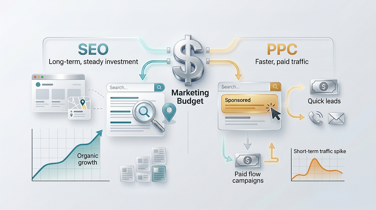 How SEO and PPC Use Your Budget Differently