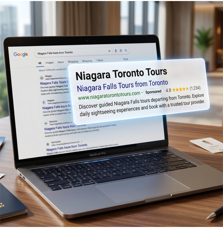 Niagara Toronto Tours improved searches