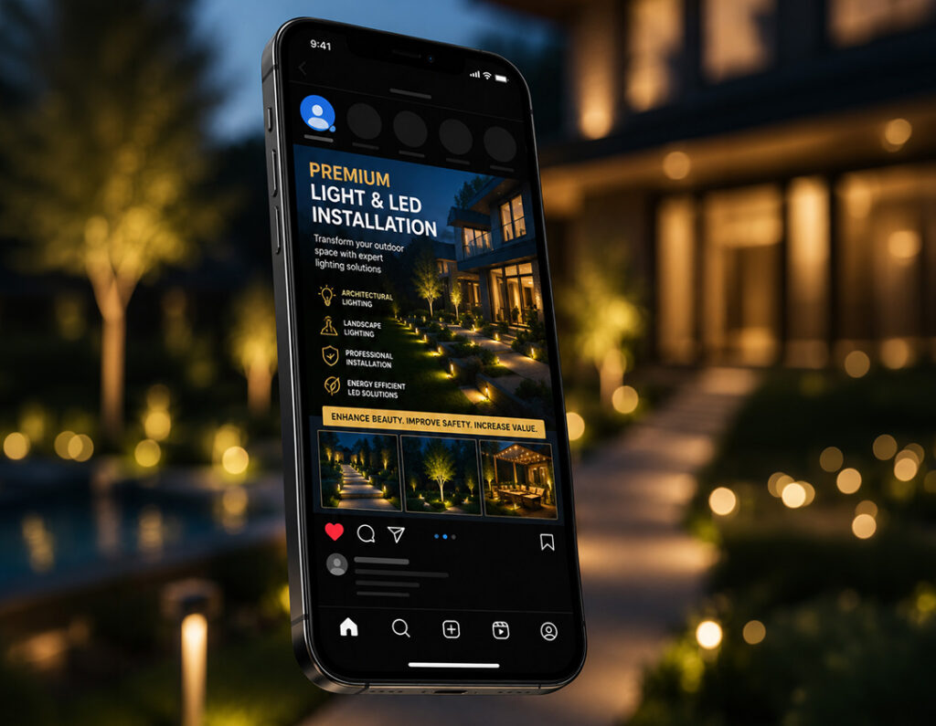 lighting company advertising