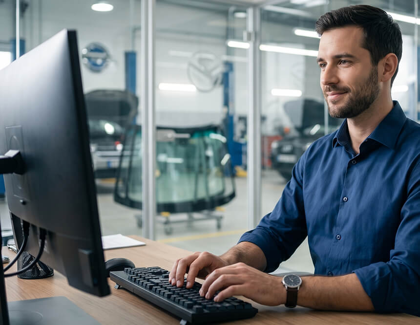 Whitby Auto Glass CMS website