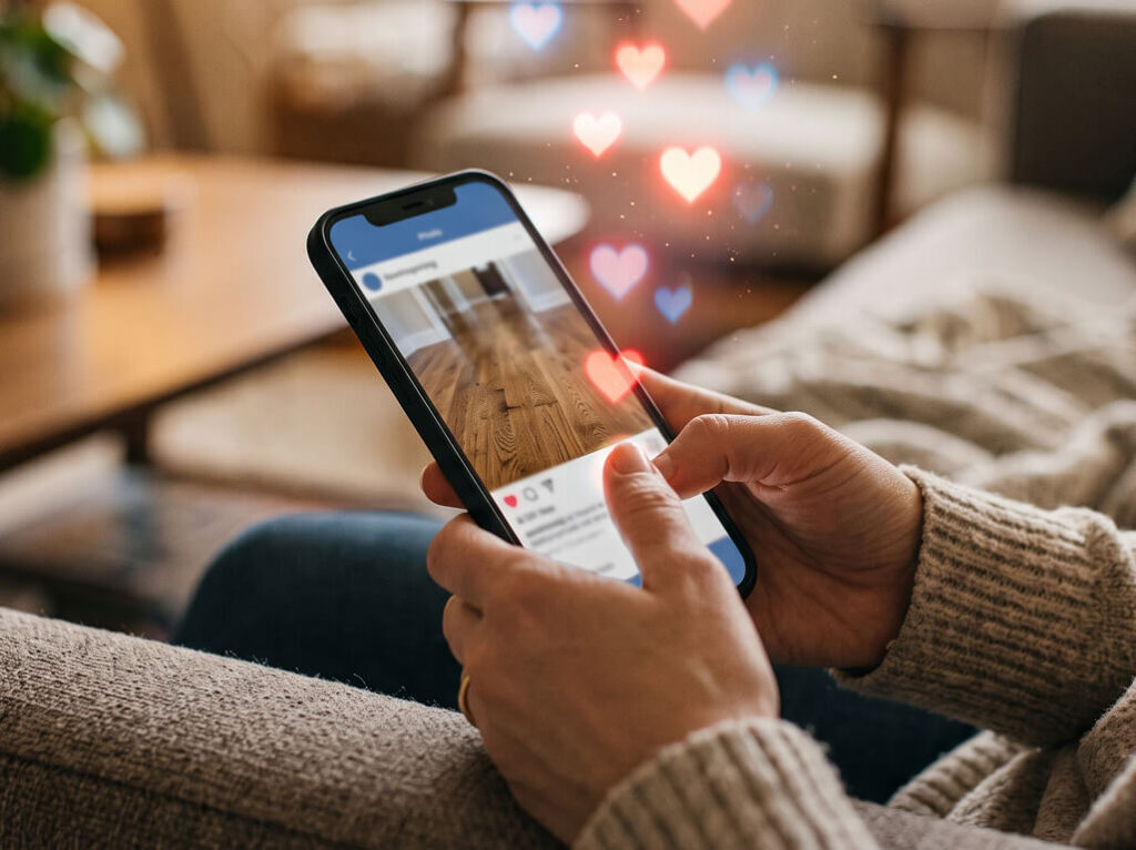 flooring company social media marketing