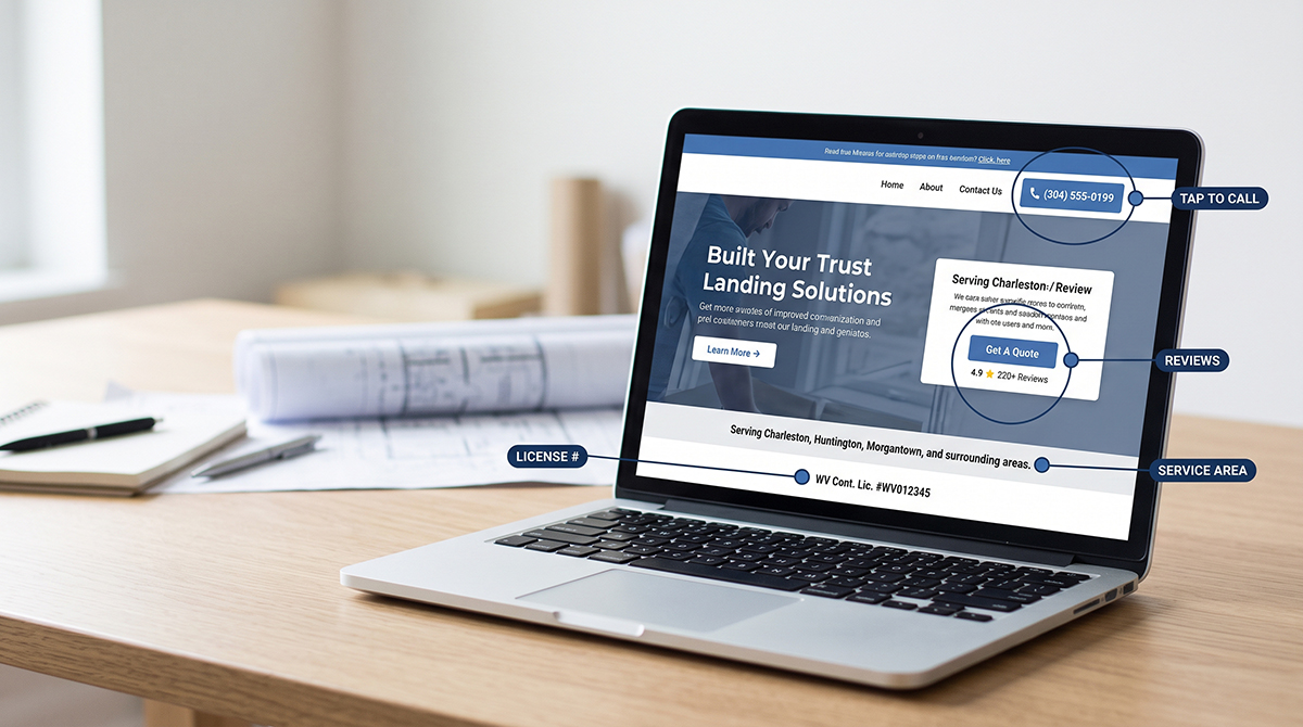 Landing Page Best Practices for Home Service Companies